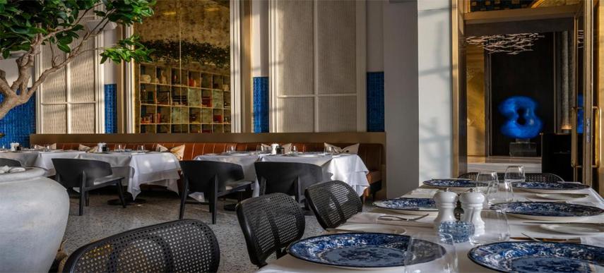 Jareed Hotel Riyadh Exteriör bild Restaurant interior